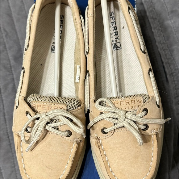 Sperry Top Sider in Laguna Linen/Oat, Size 3 Girls - Picture 5 of 9